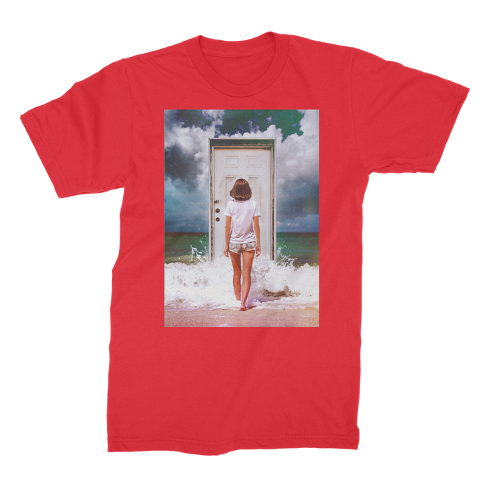 VIRGIN TEEZ Men T-Shirts Red / Male / S The Door Premium Jersey Men's T-Shirt