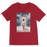 VIRGIN TEEZ Men T-Shirts Red / Unisex / S The Door Premium V-Neck T-Shirt