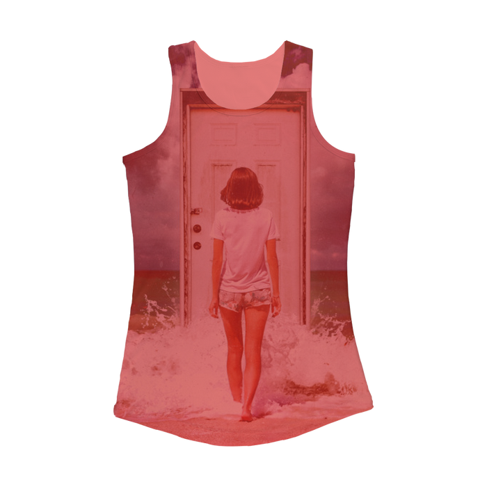 VIRGIN TEEZ Women Tank top Electric Pink / XS The Door Women Performance Tank Top