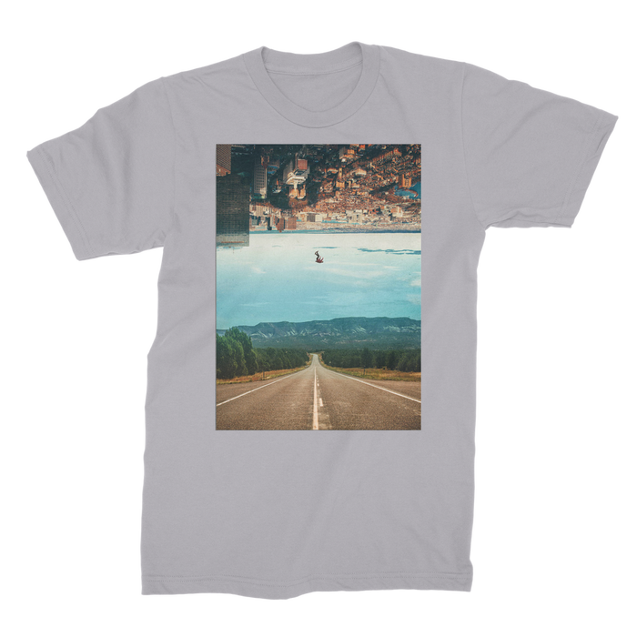 VIRGIN TEEZ Men T-Shirts Light Grey / Male / S The Dropout Premium Jersey Men's T-Shirt
