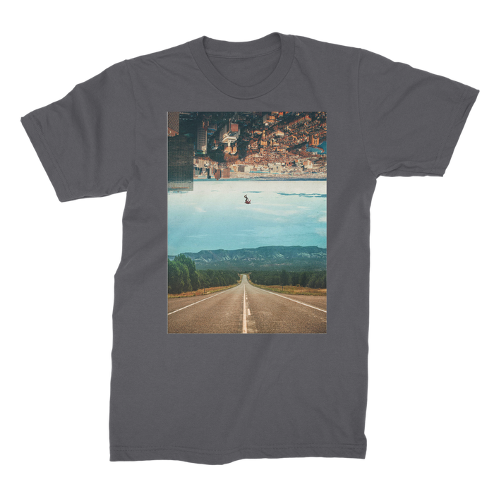 VIRGIN TEEZ Men T-Shirts Dark Grey / Male / S The Dropout Premium Jersey Men's T-Shirt