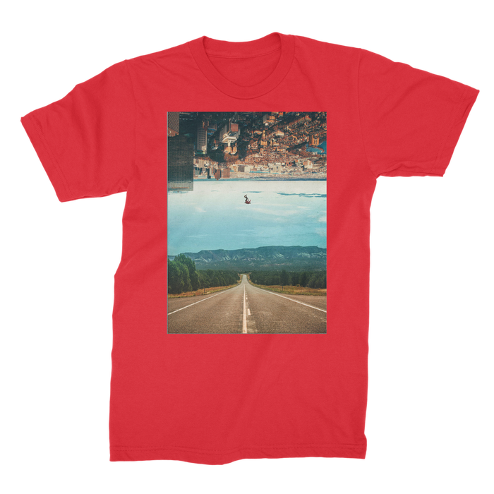 VIRGIN TEEZ Men T-Shirts Red / Male / S The Dropout Premium Jersey Men's T-Shirt