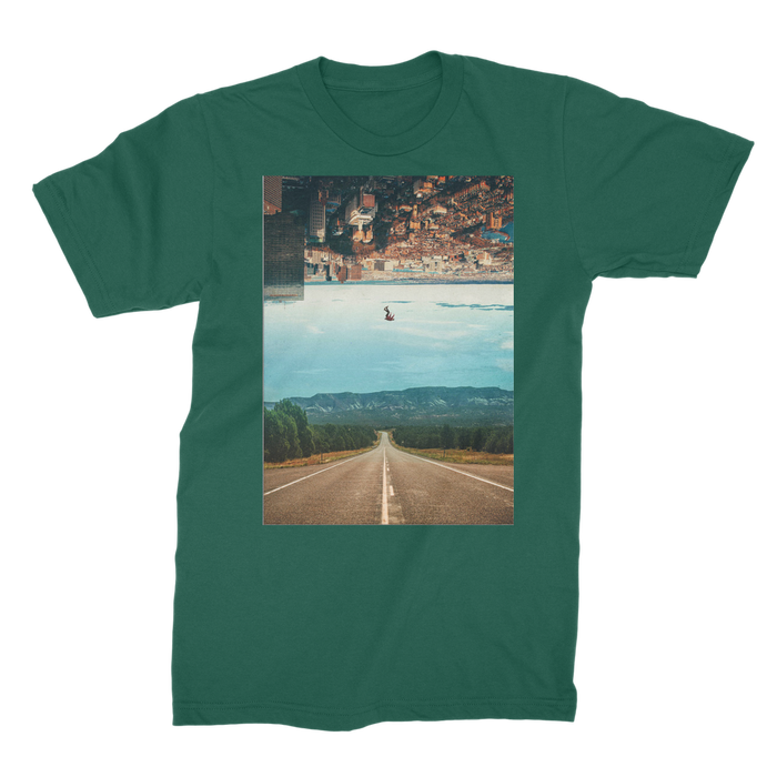 VIRGIN TEEZ Men T-Shirts Dark Green / Male / S The Dropout Premium Jersey Men's T-Shirt