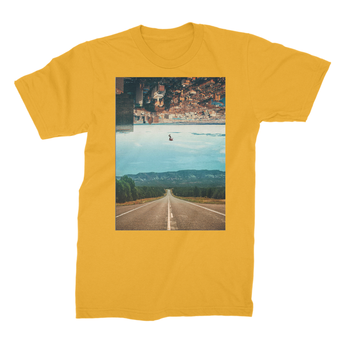 VIRGIN TEEZ Men T-Shirts Gold / Male / S The Dropout Premium Jersey Men's T-Shirt