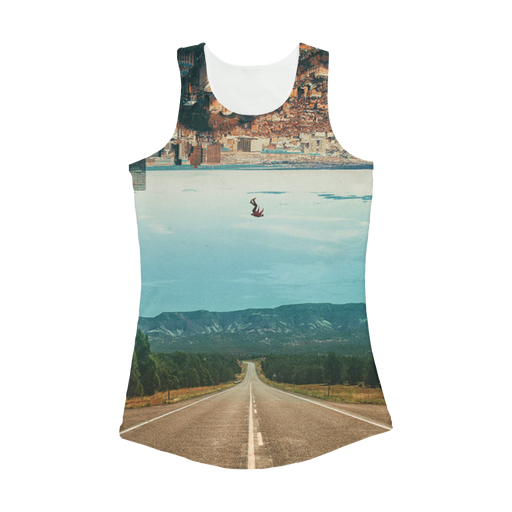 VIRGIN TEEZ Women Tank top White / XS The Dropout Women Performance Tank Top
