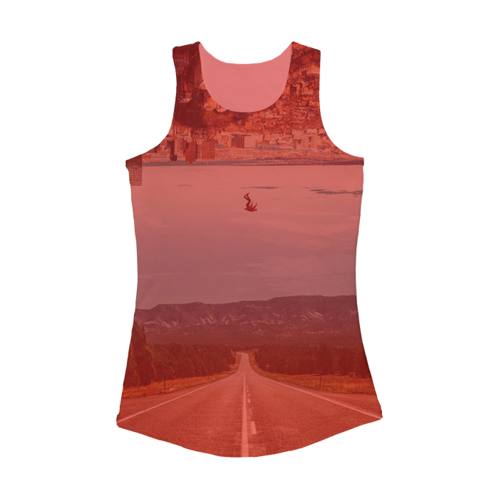 VIRGIN TEEZ Women Tank top Electric Pink / XS The Dropout Women Performance Tank Top