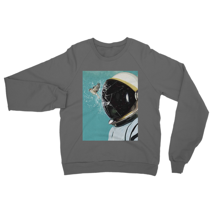 VIRGIN TEEZ Sweat Shirt Dark Grey / S The Escape Classic Adult Sweatshirt