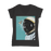 VIRGIN TEEZ Women T-Shirt Black / Female / S The Escape Classic Women's V-Neck T-Shirt
