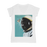 VIRGIN TEEZ Women T-Shirt White / Female / S The Escape Classic Women's V-Neck T-Shirt