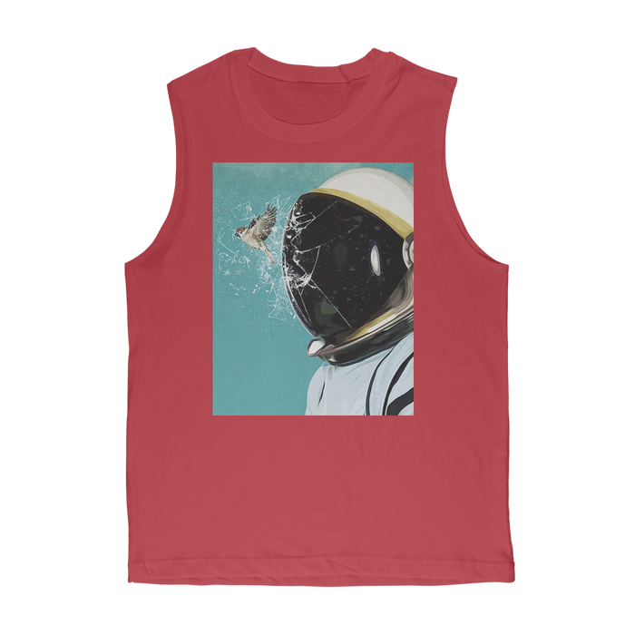 VIRGIN TEEZ Tank Tops Red / Unisex / S The Escape Premium Adult Muscle Top
