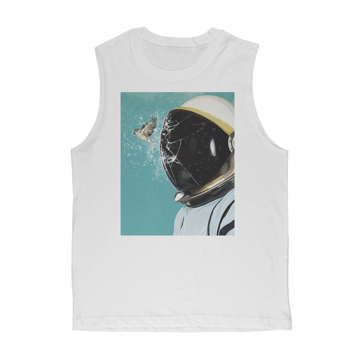 VIRGIN TEEZ Tank Tops White / Unisex / S The Escape Premium Adult Muscle Top