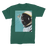 VIRGIN TEEZ Men T-Shirts Dark Green / Male / S The Escape Premium Jersey Men's T-Shirt