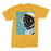 VIRGIN TEEZ Men T-Shirts Gold / Male / S The Escape Premium Jersey Men's T-Shirt