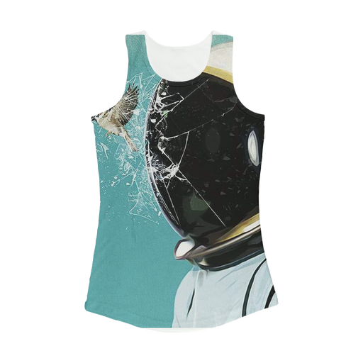VIRGIN TEEZ Women Tank top White / XS The Escape Women Performance Tank Top