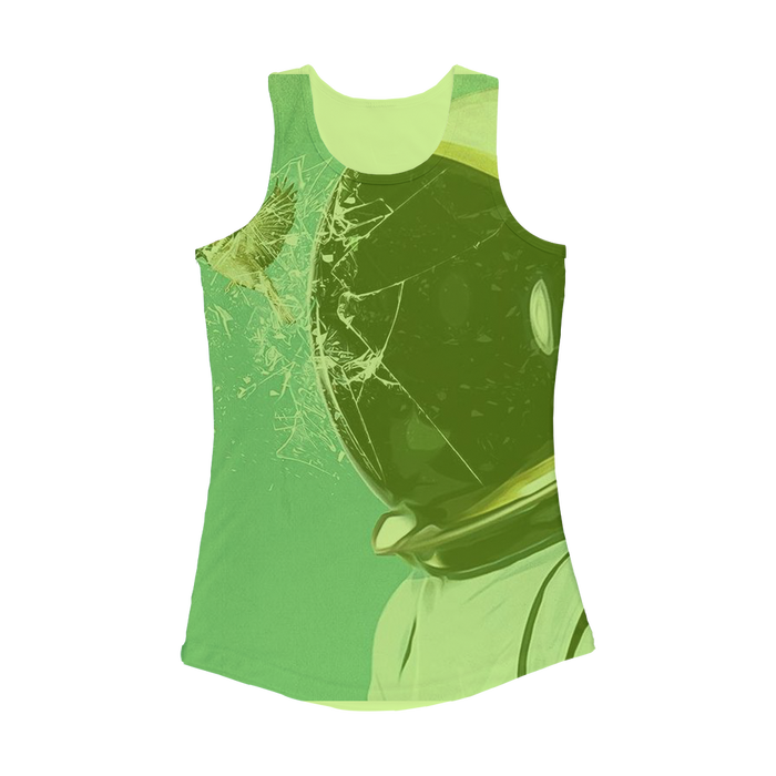 VIRGIN TEEZ Women Tank top Electric Green / XS The Escape Women Performance Tank Top