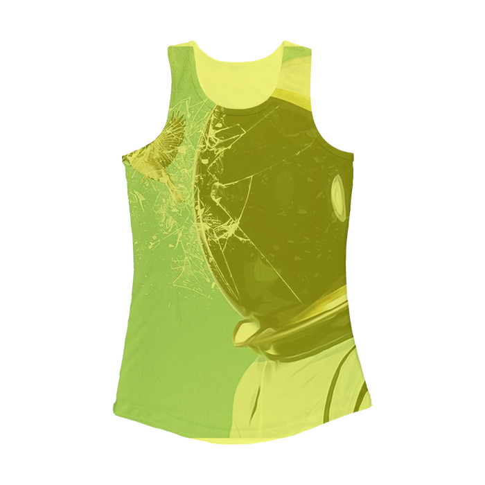 VIRGIN TEEZ Women Tank top Electric Yellow / XS The Escape Women Performance Tank Top
