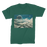 VIRGIN TEEZ Men T-Shirts Dark Green / Male / S The explorer Premium Jersey Men's T-Shirt