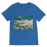 VIRGIN TEEZ Men T-Shirts Royal / Unisex / S The explorer Premium V-Neck T-Shirt