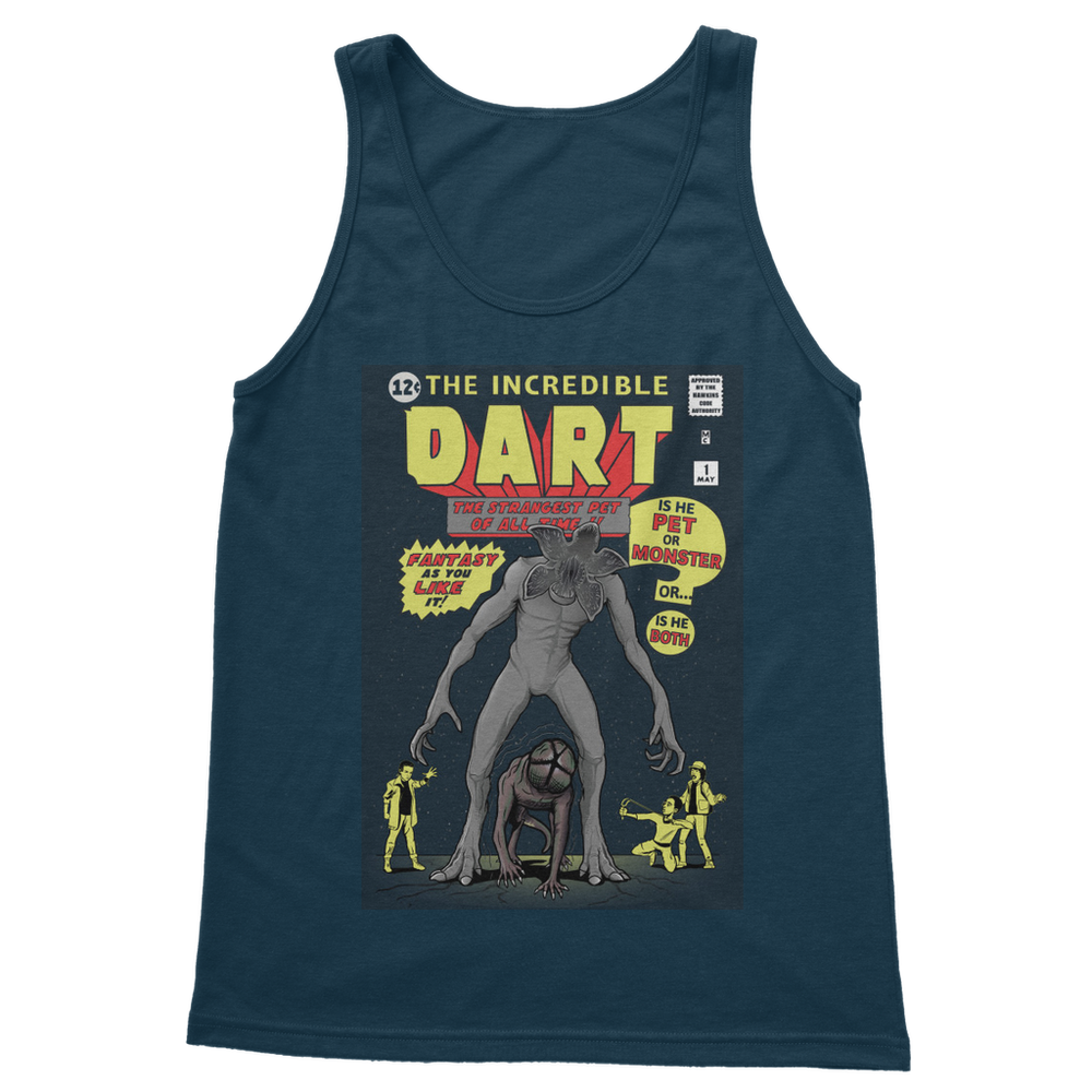 VIRGIN TEEZ Women Tank top Navy / S The Incredible Dart Classic Women's Tank Top