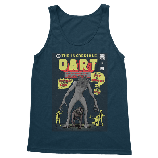 VIRGIN TEEZ Women Tank top Navy / S The Incredible Dart Classic Women's Tank Top