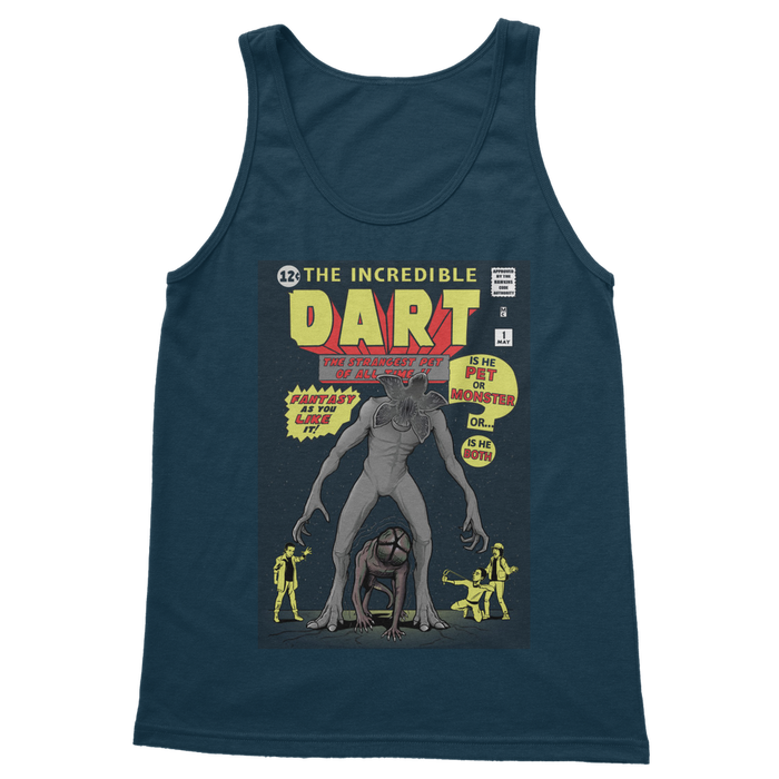 VIRGIN TEEZ Women Tank top Navy / S The Incredible Dart Classic Women's Tank Top