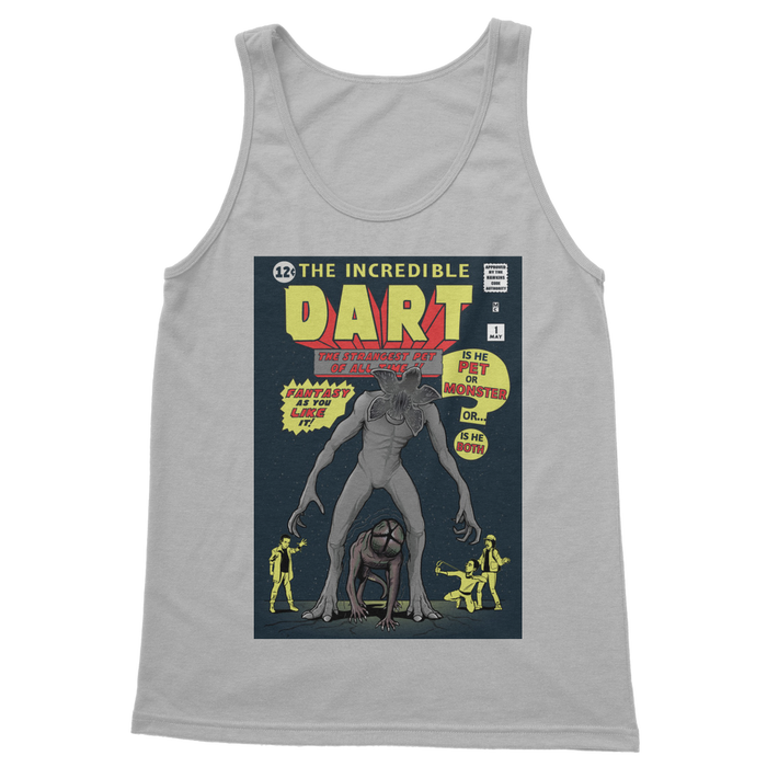VIRGIN TEEZ Women Tank top Light Grey / S The Incredible Dart Classic Women's Tank Top