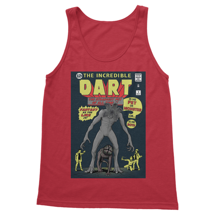 VIRGIN TEEZ Women Tank top Red / S The Incredible Dart Classic Women's Tank Top