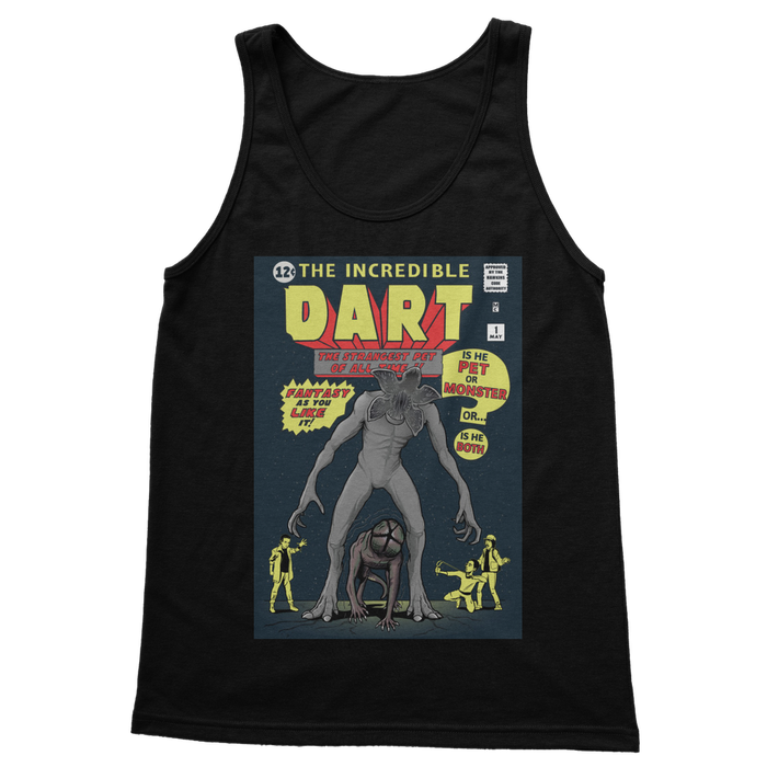 VIRGIN TEEZ Women Tank top Black / S The Incredible Dart Classic Women's Tank Top