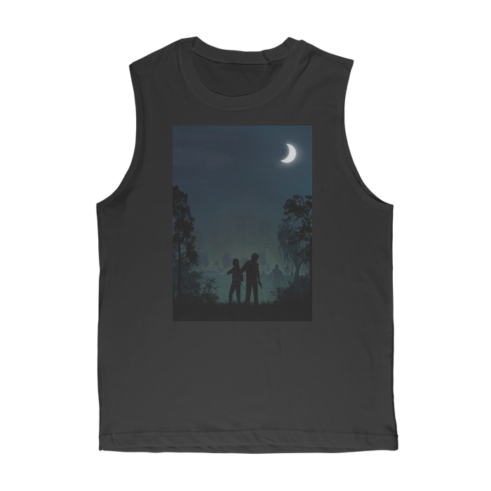 VIRGIN TEEZ Tank Tops Black / Unisex / S The Last of Us Premium Adult Muscle Top