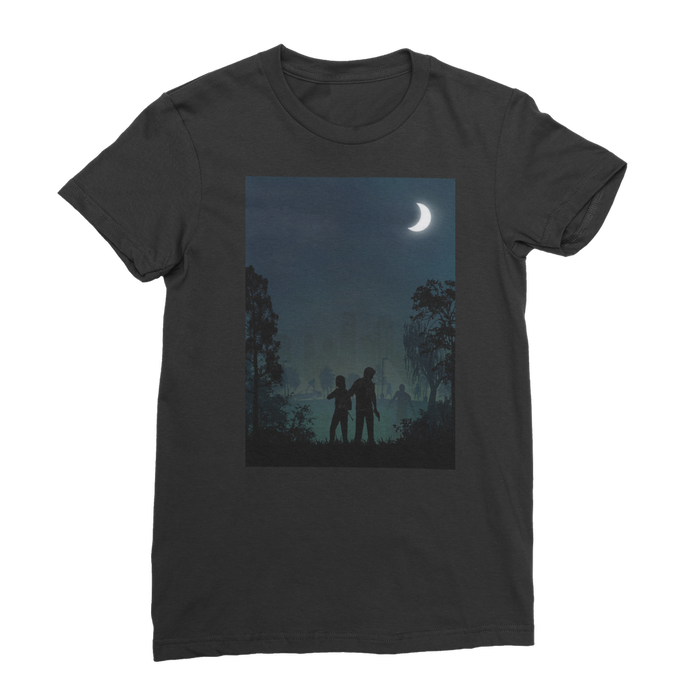 VIRGIN TEEZ Women T-Shirt Black / Female / S The Last of Us Premium Jersey Women's T-Shirt