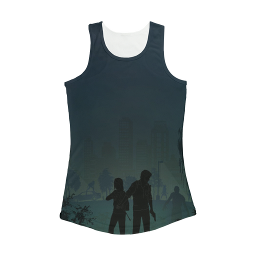 VIRGIN TEEZ Women Tank top White / XS The Last of Us Women Performance Tank Top