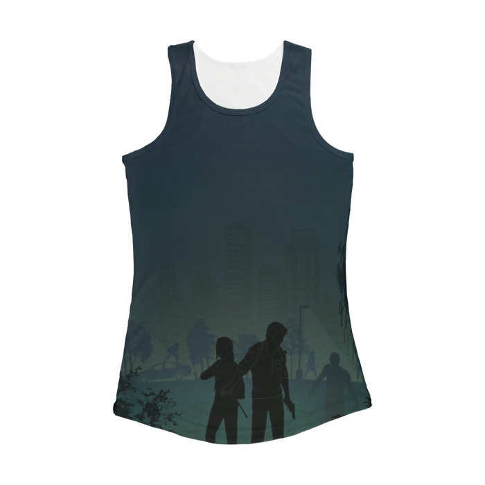 VIRGIN TEEZ Women Tank top White / XS The Last of Us Women Performance Tank Top
