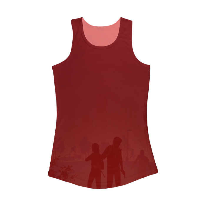 VIRGIN TEEZ Women Tank top Electric Pink / XS The Last of Us Women Performance Tank Top