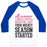 Virgin Teez  Baseball Tee ...THEN HOCKEY SEASON STARTED UNISEX CLASSIC BASEBALL TEE