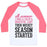 Virgin Teez  Baseball Tee ...THEN HOCKEY SEASON STARTED UNISEX CLASSIC BASEBALL TEE