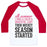 Virgin Teez  Baseball Tee ...THEN HOCKEY SEASON STARTED UNISEX CLASSIC BASEBALL TEE