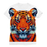 VIRGIN TEEZ Sublimation Women's T-Shirt XS Tiger - Colorful Animals Classic Sublimation Women's T-Shirt