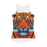 VIRGIN TEEZ Women Tank top White / XS Tiger - Colorful Animals Women Performance Tank Top