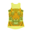 VIRGIN TEEZ Women Tank top Electric Yellow / XS Tiger - Colorful Animals Women Performance Tank Top
