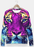 Sadaf Hamid Sweat Shirt tiger purple spirit Bluza taliowana