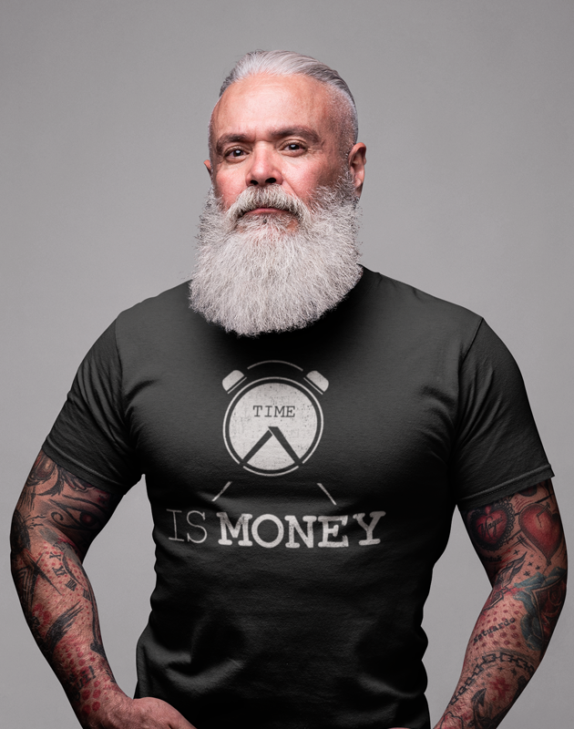 Virgin Teez T-SHIRT Time Is Money T-shirt