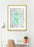 LUVD Framed Art Prints Today is a good day   Frame