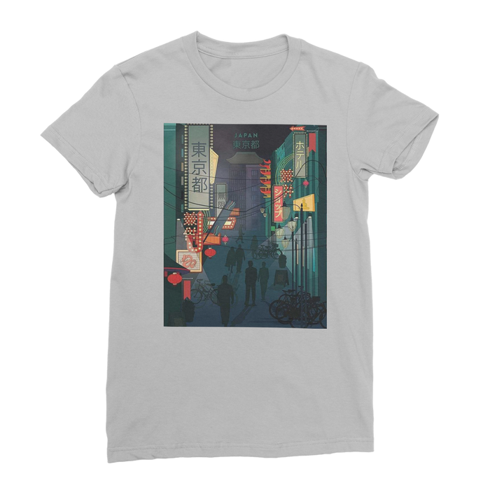 VIRGIN TEEZ Women T-Shirt Light Grey / Female / S 東京都 (Tokyo) Classic Women's T-Shirt
