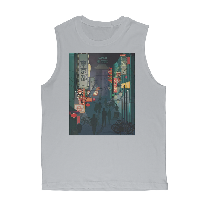 VIRGIN TEEZ Tank Tops Light Grey / Unisex / S 東京都 (Tokyo) Premium Adult Muscle Top