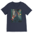 VIRGIN TEEZ Men T-Shirts Navy / Unisex / S 東京都 (Tokyo) Premium V-Neck T-Shirt