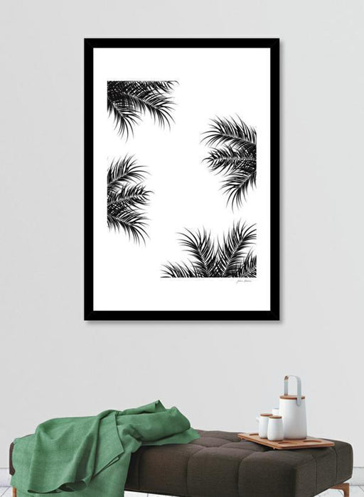 LUVD Framed Art Prints Tropical design  Frame