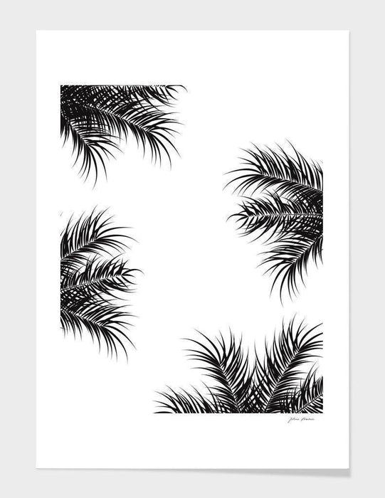 LUVD Framed Art Prints Tropical design  Frame
