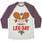 Virgin Teez  Baseball Tee (TURKEY) LEG DAY UNISEX TRI-BLEND BASEBALL TEE