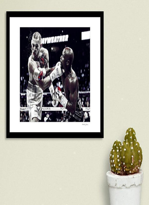LUVD Framed Art Prints Two legends Frame