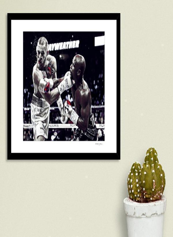 LUVD Framed Art Prints Two legends Frame